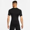 Nike Pro T-shirt Short Sleeve Crew Neck polyester Black