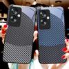 Двухцветные полосы для Oppo A79 5G 58 78 74 60 4G Reno 11F Realme GT 6 11 Note 50 10 C55 X2 Закаленное стекло Черный чехол для телефона