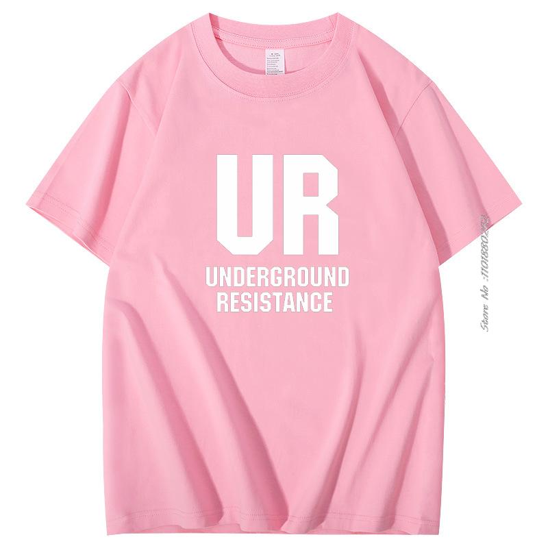 Underground Resistancedetroit Technopioneersjeff Millsrobert Hoodacid House Hot Summer Short Sleeve Tshirt Mens Clothes