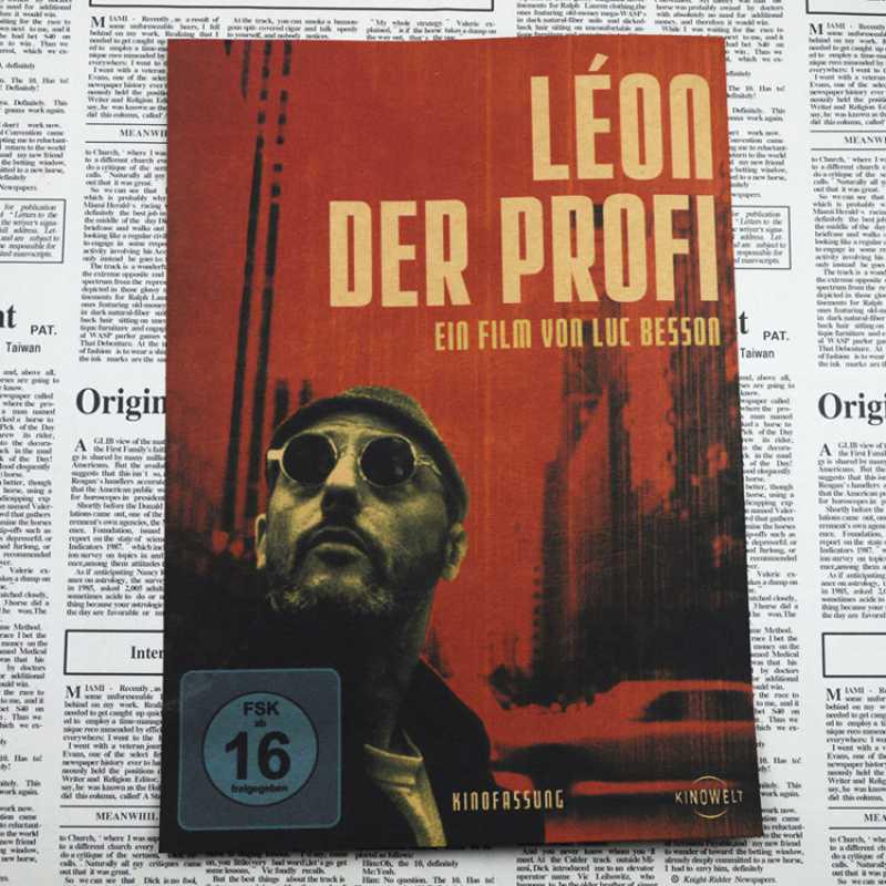 Free Shipping: Leon Lyne Killer Classic Retro Movie Poster - Nostalgic Kraft Paper Decorative Art