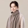 JIUMU Women's Thickened Warm Cashmere Knit Scarf WR125