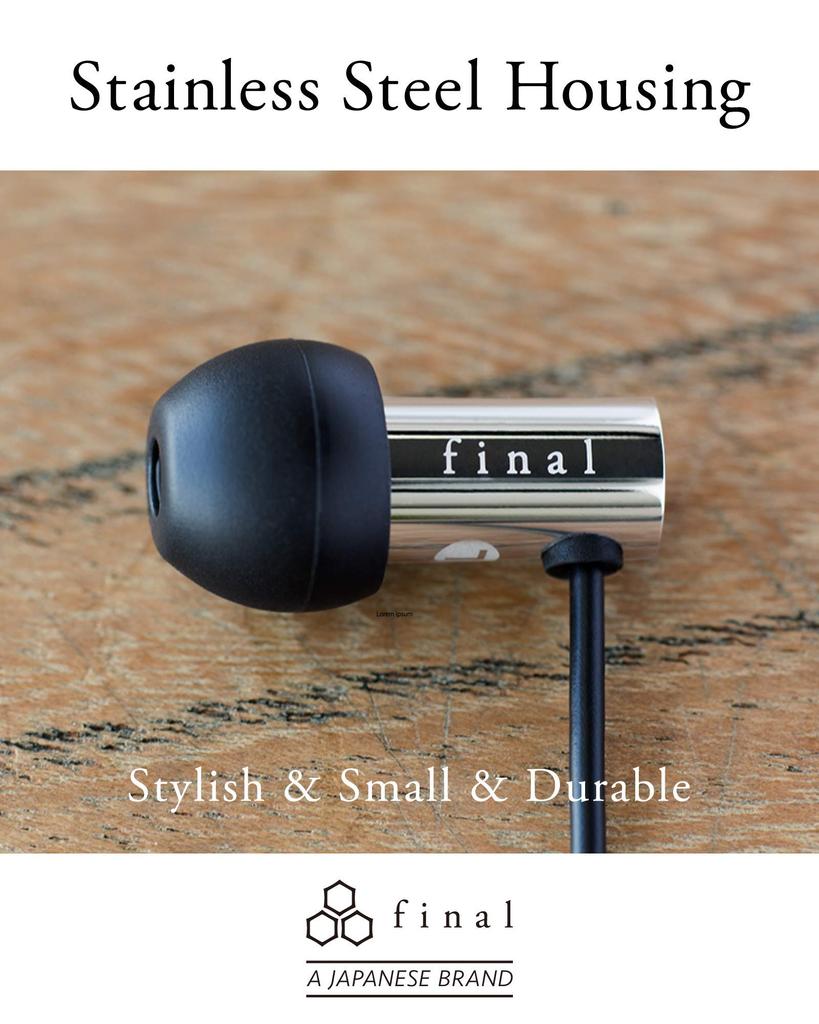 Final E3000 In-ear Earphones FI-E3DSS