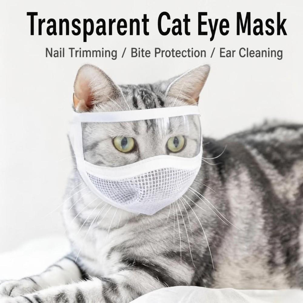 Breathable Cat Mouth Cover Portable Safety Protective Cover Muzzles Mask Nail Trimming