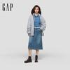 Gap Женская флисовая куртка на молнии с воротником-стойкой