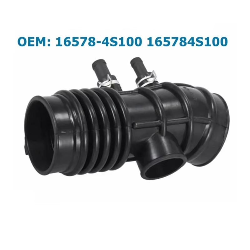 Воздухозаборник Гофра Патрубок Заменить 16578-4S100 165784S100 для 3.3L 99-04 Гофра Патрубок с Хомутами