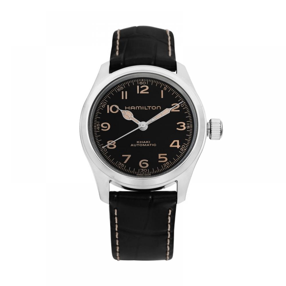 Мужские кожаные часы Hamilton Khaki Field Murphy H70405730