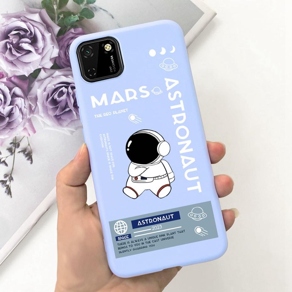 Case For Huawei Y5p Cute Animal Cartoon Candy Color Soft Silicone TPU Phone Bumper For Huawei Y5P 2020 Y 5P DRA-LX9 Back Cover
