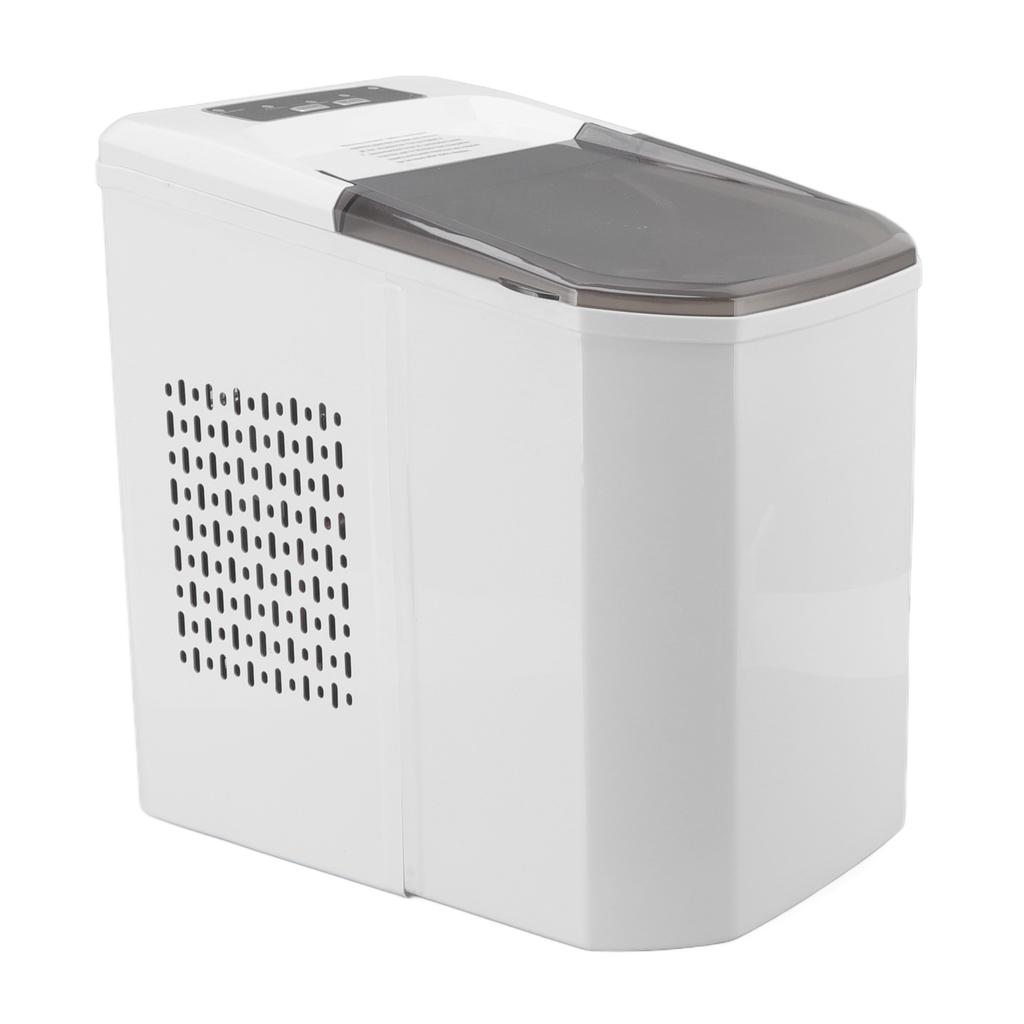 Countertop Ice Maker 160W Full Automatic Edible 9 Ice Cubes In 8 Mins Durable ABS Ice Cube Maker