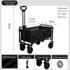 Portable Oversized Camping Cart for Children: Foldable Outdoor Camper