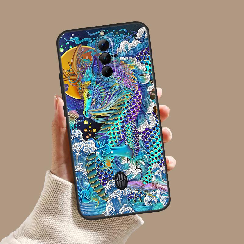 Модный чехол с китайским драконом для ZTE Nubia Red Magic 11 9S 8S 8 9 10 10S Pro Plus 6 7 6S 7S Pro 5G 6R 10 Air