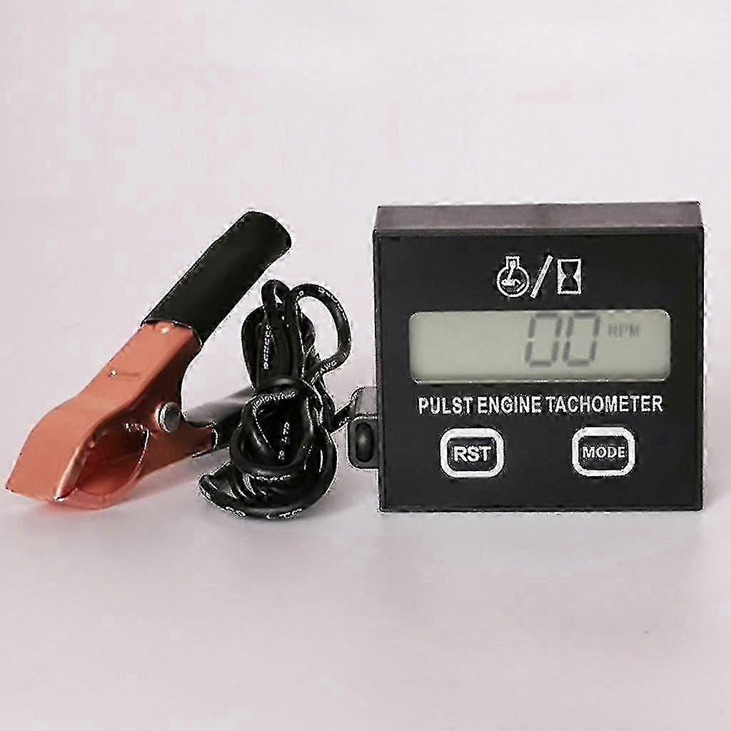 Hour meter, tachometer, rev counter for snowmobiles, skis, motors, lawn mowers