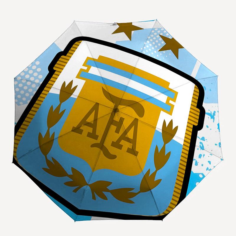 Argentina Football Association Automatic Opening and Closing, 8 rib Structure Portable Umbrella, Suitable for Men and Women in All Seasons