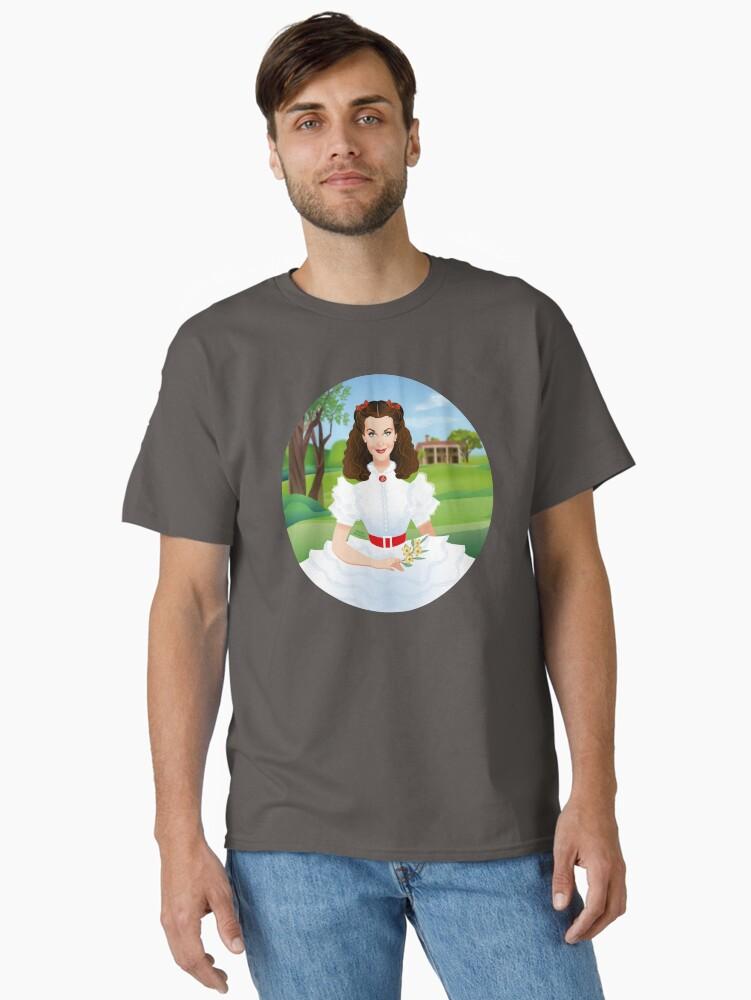 Gone with the Wind White dress Classic T-Shirt