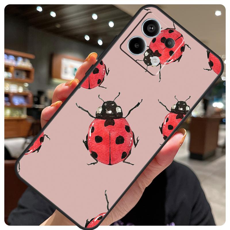 Чехол 'Насекомые' для Xiaomi Redmi Note 11 10 12 13 14 15 Pro Plus Чехол для Redmi 15 15C 10C 12C 13C 14C