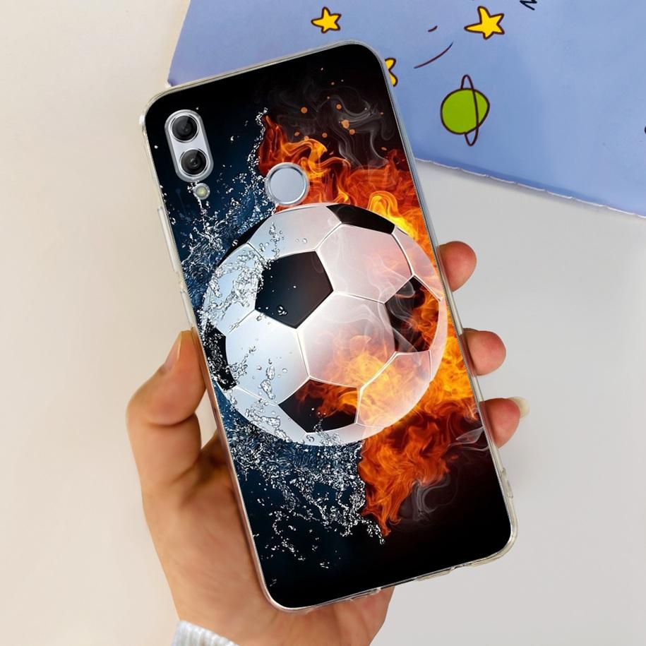 Чехол для Honor 10 Lite Honor 10i Ударопрочный чехол HRY-LX1T HRY-LX2 Стильный Цветочный Мягкий силикон Прозрачный ТПУ Funda Для Honor10 Capa