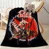 Ozzy Osbourne Dragon Artwork Customize Your Name Blanket Throw Personalized Blanket Comfortable Versatile for Picnics Living Room Office Chair Bed