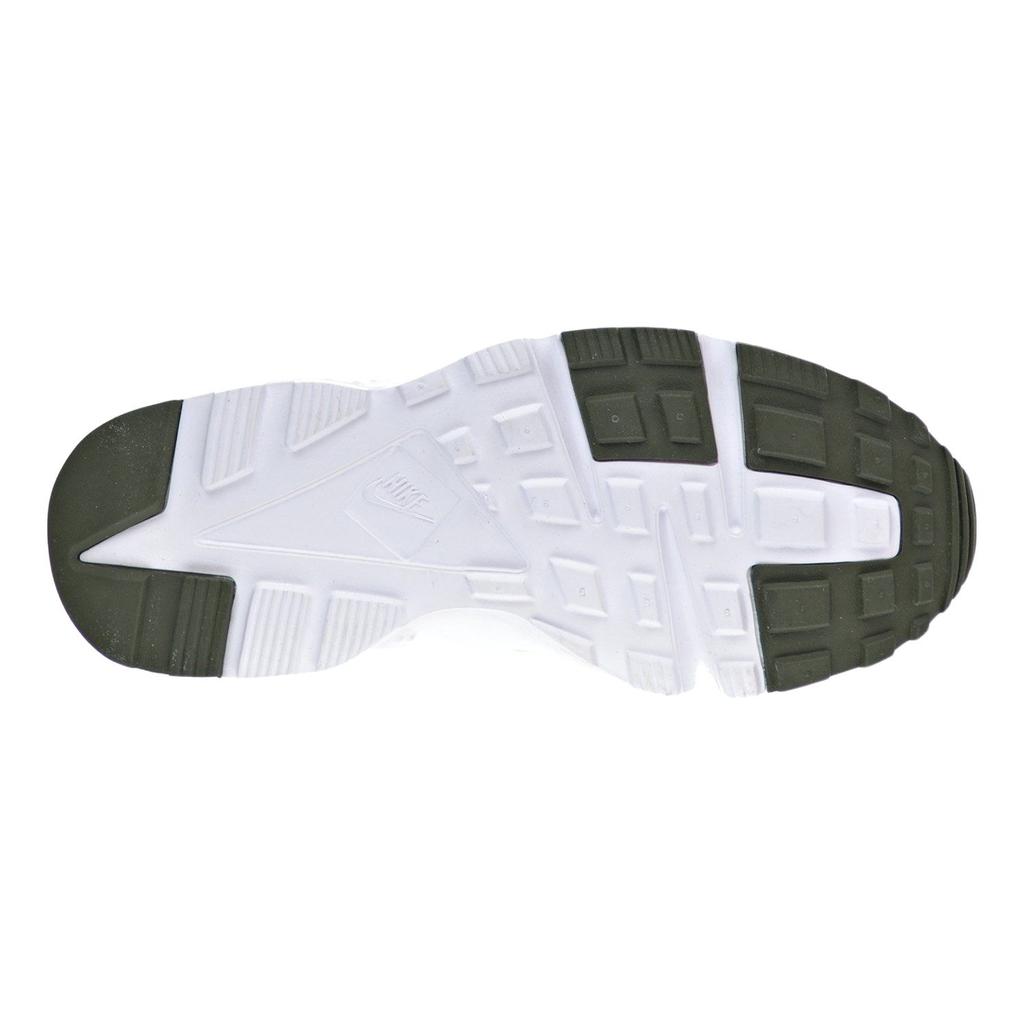 Nike Huarache Run Print GS Камуфляжные Детские Кроссовки Черный/Зеленый-Удар/Хаки-Карго/Средний Оливковый 704943-007