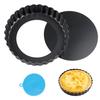 12cm Cake Pan, Removable Bottom Quiche Pan, Non-stick Tart Pan Base for Baking Quiches, Tart