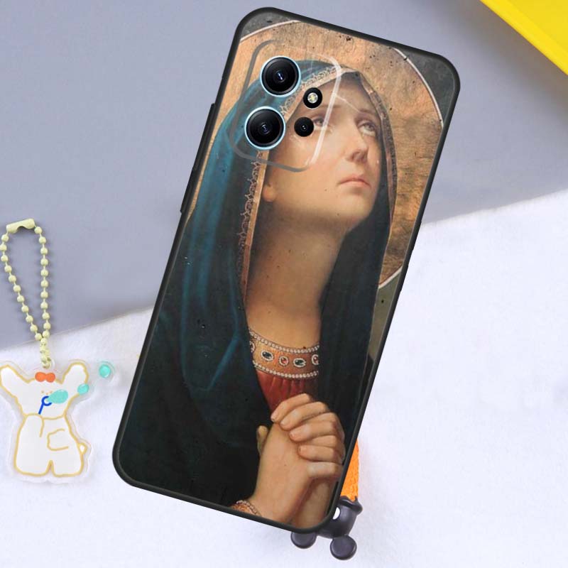 Holy Mother Virgin Mary Christian Case For Xiaomi Redmi Note 11 10 9 8 12 Pro 10S 11S 12S Cover For Redmi 12 9C 10C 12C 13C