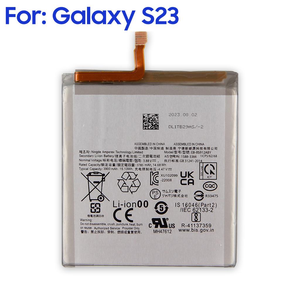 Оригинальный аккумулятор для телефона EB-BS918ABY для Samsung Galaxy S23 Ultra EB-BS916ABY для Galaxy S23 Plus S23 + EB-BS912ABY для Galaxy S23
