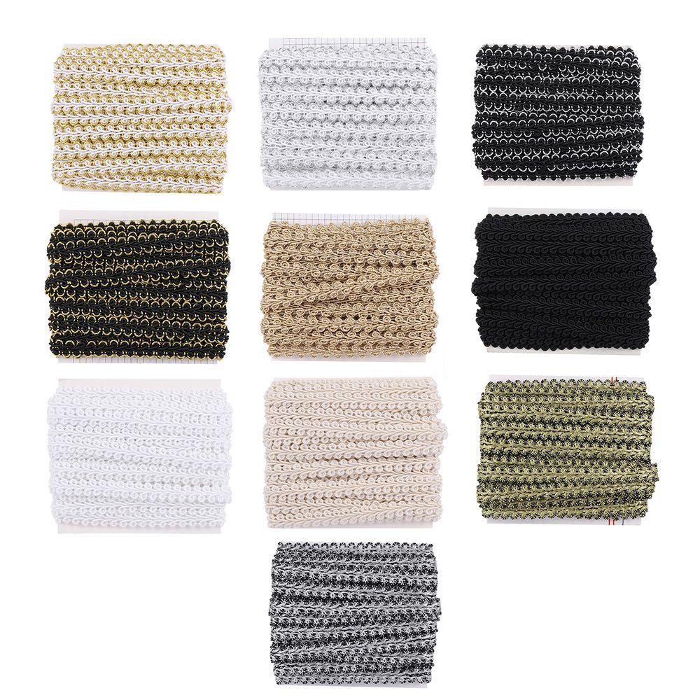 5m/lot Centipede Curve DIY Crafts Wedding Fabric Sewing Lace Trim Ribbon