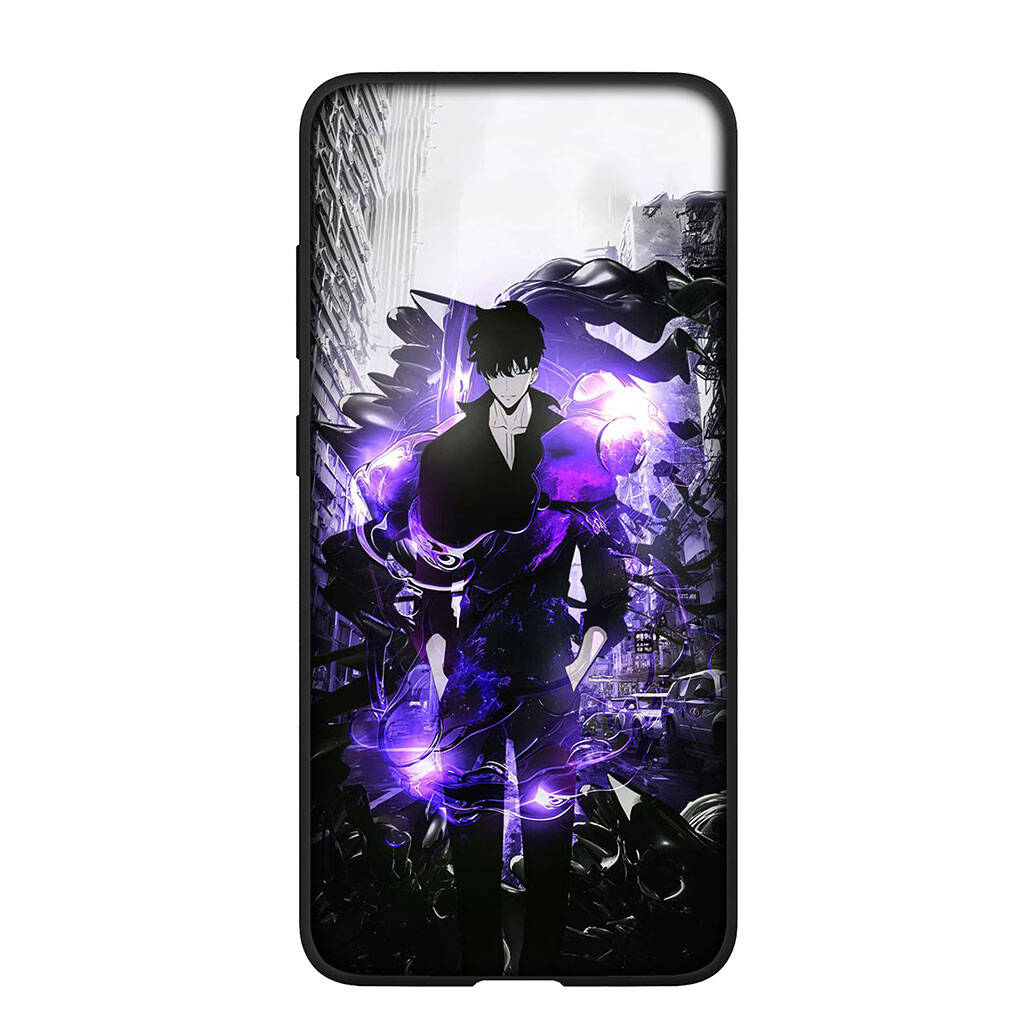 Phone Case for Samsung Galaxy S25 S23 S22 S24 Ultra FE A05 A06 A15 A16 A36 A37 A35 A54 A55 A56 A57 A25 A26 A53 A17 Cartoon Solo Leveling Arise Cover