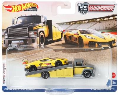 Hot Wheels Hot Wheels Team Transport Carry On Corvette C8 ISMA CARRY ON Corvette C8 ISMA 1/64 [Б/у]