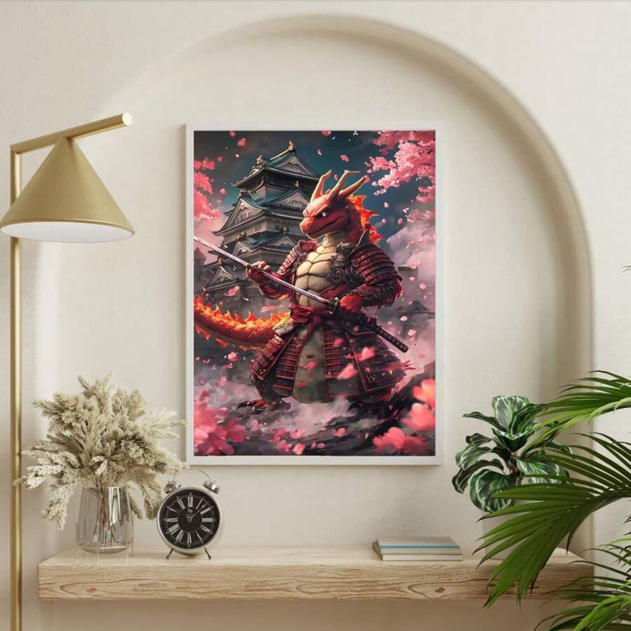 6 Styles Anime Pokemon Posters Pikachu Bulbasaur Charmander Squirtle Wall Art Modern Children Room Home Decoration Gift Unframed