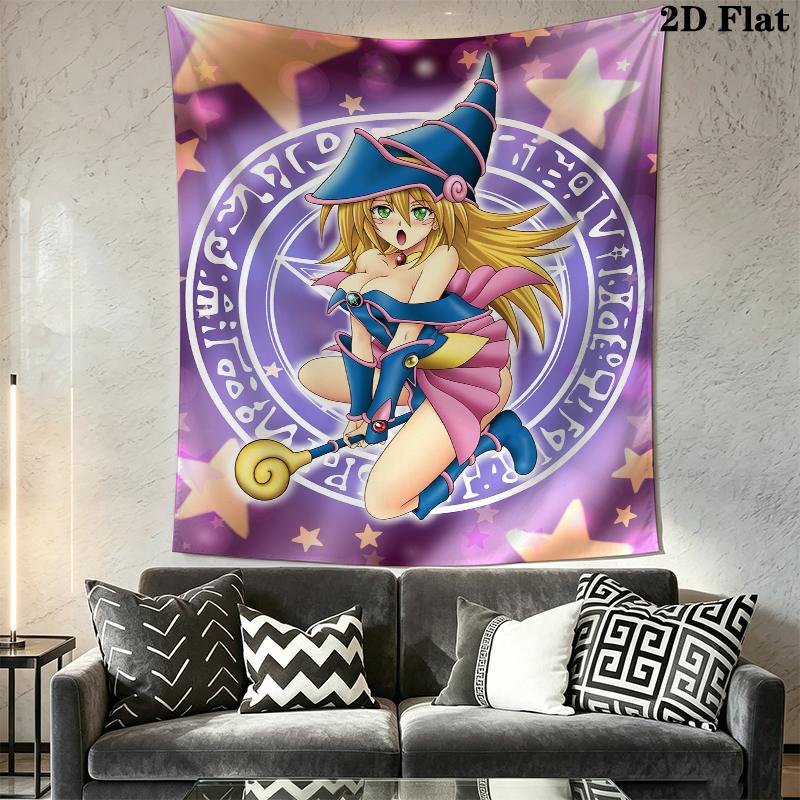 Yu-Gi-Oh! Wall Tapestry Aesthetic Wall Hanging Printed Fabric Blanket Decorative Tapestries for Bedroom Living Room Home Decor