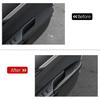 4x Carbon Fiber Look Interior Door Armrest Panel Trims For Honda Civic 2016-2020