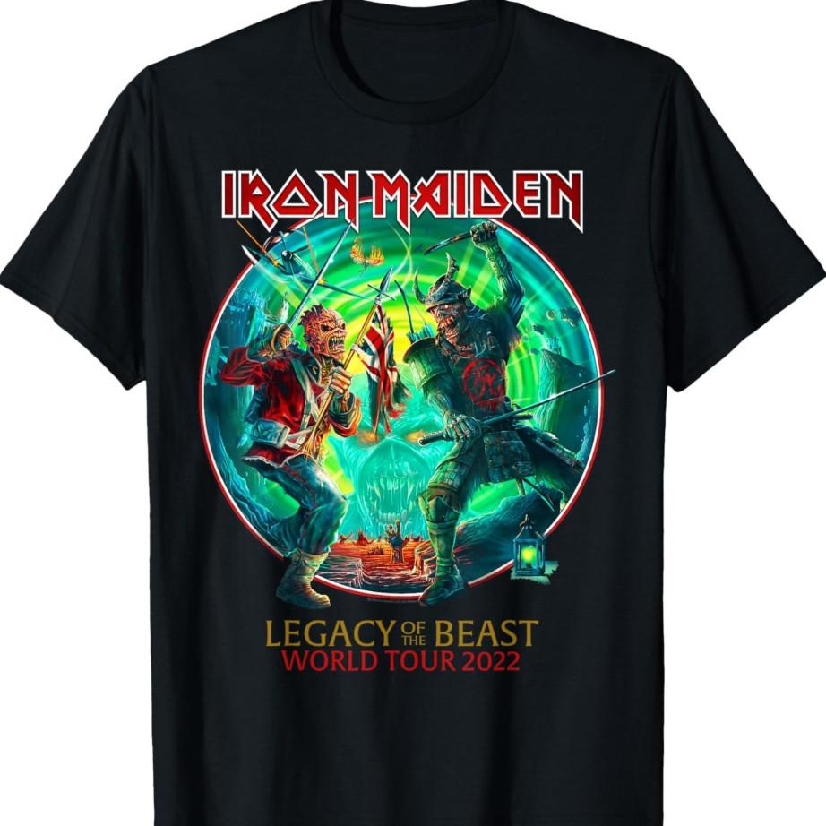 Iron Maiden 2022 Мировой Тур – Издание Legacy of the Beast Футболка Унисекс