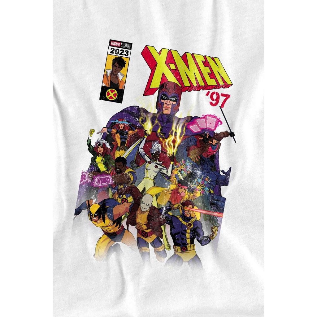 Marvel Mens X-Men Comic Cover Team T-Shirt