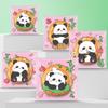 100Pcs Cute Bear Cartoon Self-Adhesive Bags For Snacks, Cookies & Cranberry Treats - Perfect For Parties & Gifts