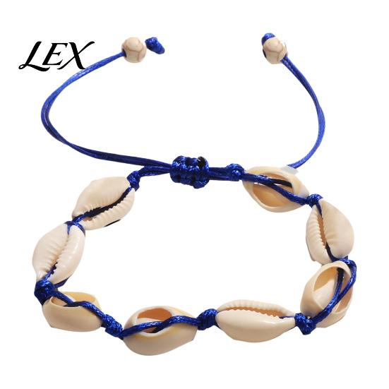Durable Cord Bracelets for Daily Wear Handmade Seashell Bracelet, Natural Shell Boho Beaded Adjustable Casual Style Woven String Bracelet Women Beach