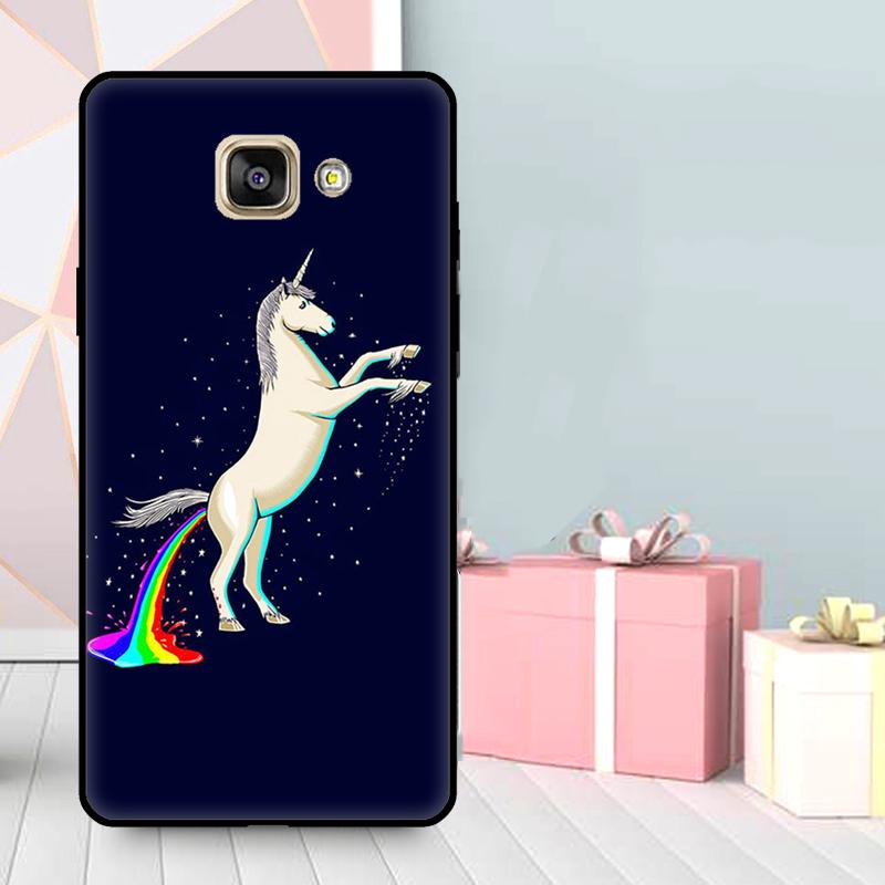 Cute Rainbow Unicorn For Samsung J3 J5 J7 J510 J310 J330 J710 J730 2016 2017 J4 J6 Plus A6 A8 A9 J8 2018 Case