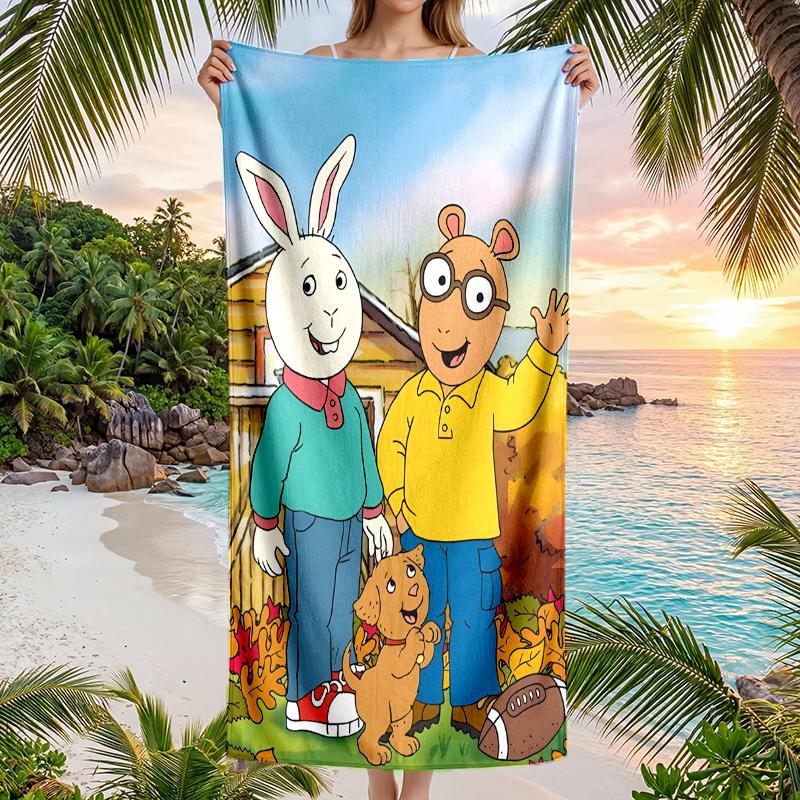 Arthur Fashion Beach Towel: Ideal for Summer Adventures Soft, absorbent and quick drying suitable for swimming and bathing