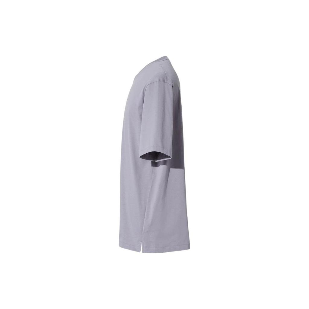 Uniqlo Мужская однотонная футболка с круглым вырезом, коллаборация Jil Sander, топ 436133-03