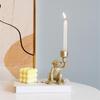 62KD Fun Monkey Holder for Wedding, Birthday Party Ornament Candlestick