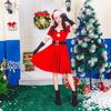 Хэллоуин Рождество Униформа Зайчик Красное Рождественское Платье Праздничный Костюм для Вечеринки