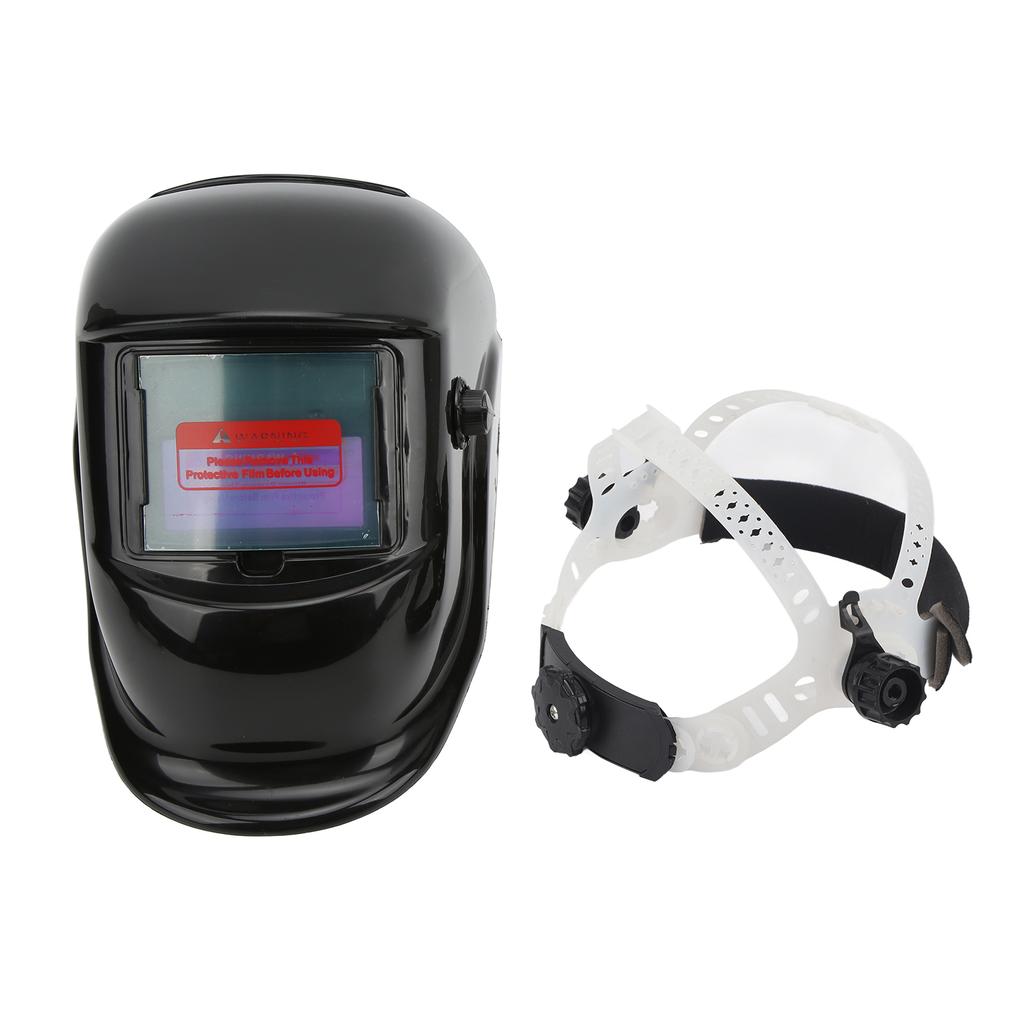 Автоматический затемняющийся сварочный шлем с цветным ЖК-дисплеем, регулируемый, антибликовый, с защитой от брызг и ультрафиолета