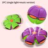 1PC Deformed UFO UFO Dog Durable Plastic Interactive Pet Playmate, Suitable for Training and Behavior