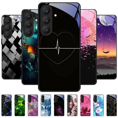 Роскошный чехол из закаленного стекла для телефона Samsung Galaxy S26 Ultra S26 Ultra S26 Plus S26+ S26, защитная задняя крышка, пылезащитный чехол.