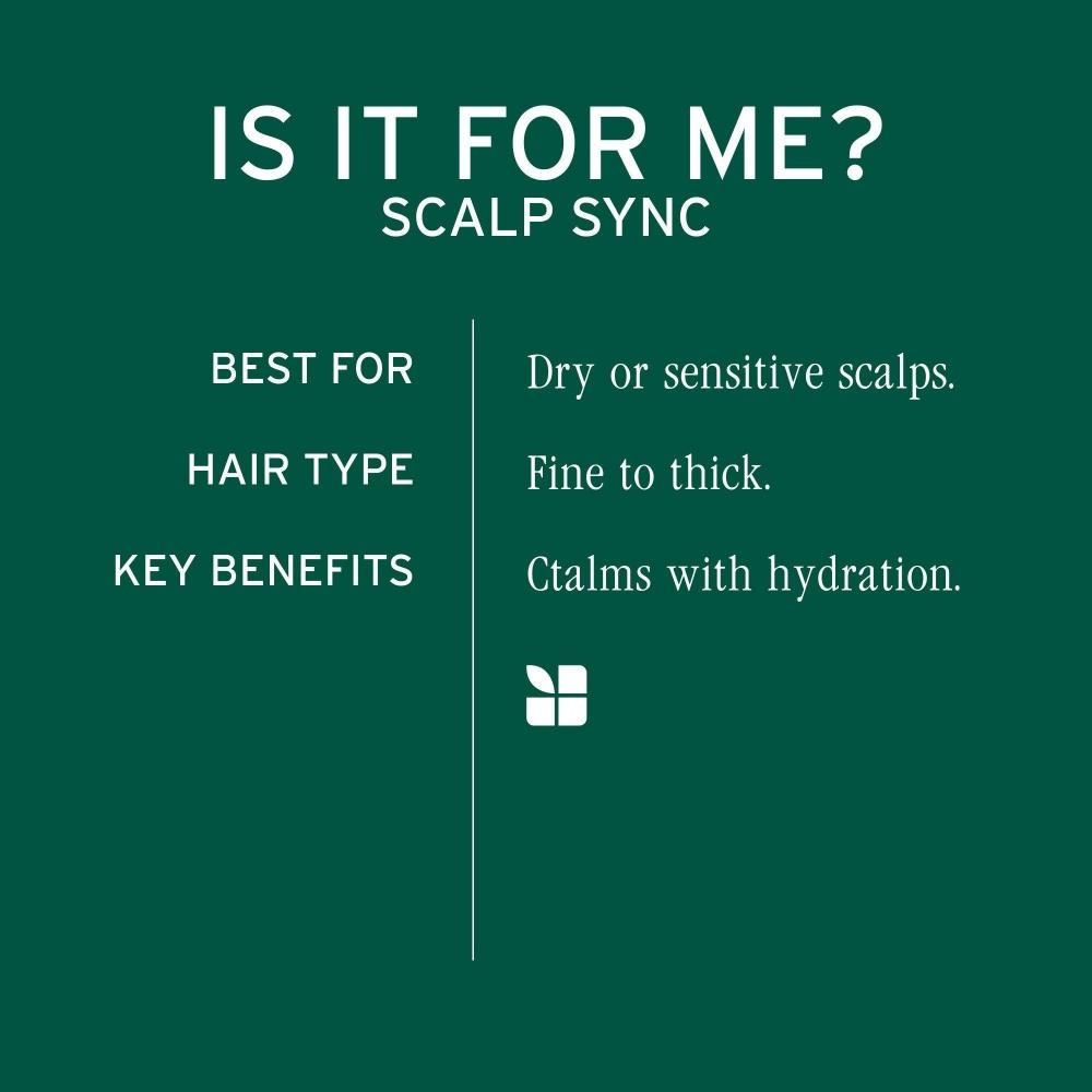 Biolage Scalp Sync Calming Shampoo For Dry Sensitive Scalp 13.5 Oz