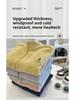 Детская флисовая куртка Ollie Velvet с калибром игл: Осенне-зимняя ветрозащитная, теплая, двухсторонняя, с бархатной молнией, универсальная для мальчиков и девочек.