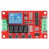 FRM01 LED Digital Time Delay Relay Module Infinite Loop Relay Module DC 5V 12V 24V1CH Loop Delay Self-Locking Timing Board