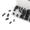 Rubber Vacuum Cap Assortment Kit 6 Sizes Set Black for Carburetor Manifold Leak Vacuum Dust Cover