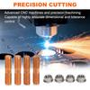 PSLER M10x1.50 Threaded T3 T4 T6 Turbo Screw and Nuts High Strength Turbo Stud Kit Flange Nuts Set of 4