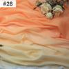 100D Chiffon Fabric Gradient Color Organza Tulle Fabric For Diy Ancient Style Hanfu Dress Stage Dance Costume  Drape Decor Craft
