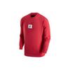 Jordan FW23 Year Of The Dragon CNY Series New Year Logo Patch Crew Neck Loose Sweatshirt Men Sweatshirt Lobster-Red FB6935-604