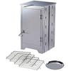 Коптильня SOTO Kakomu ST-180 для плит ST-310/ST-340. Включает 4 тарелки/решетки. Нержавеющая сталь.